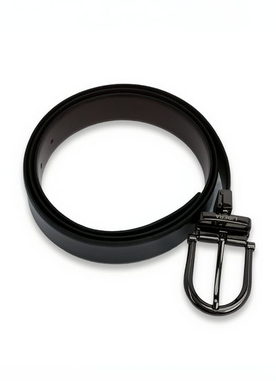 Reversible Standard Lock Belt - Black & Coffee Brown