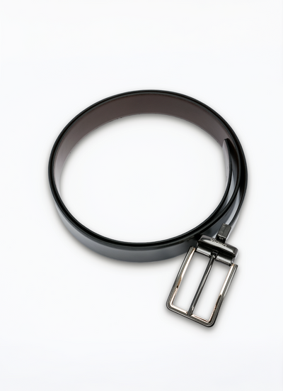 Reversible Standard Lock Belt - Black & Coffee Brown