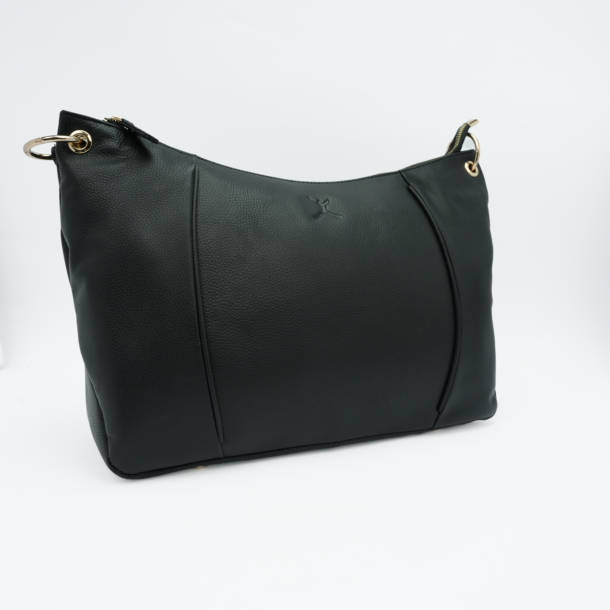 Italian Leather Slouch Hobo Bag