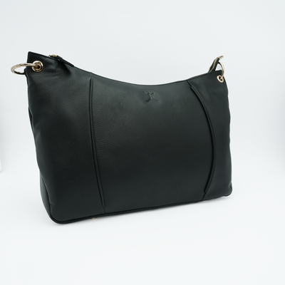 Italian Leather Slouch Hobo Bag