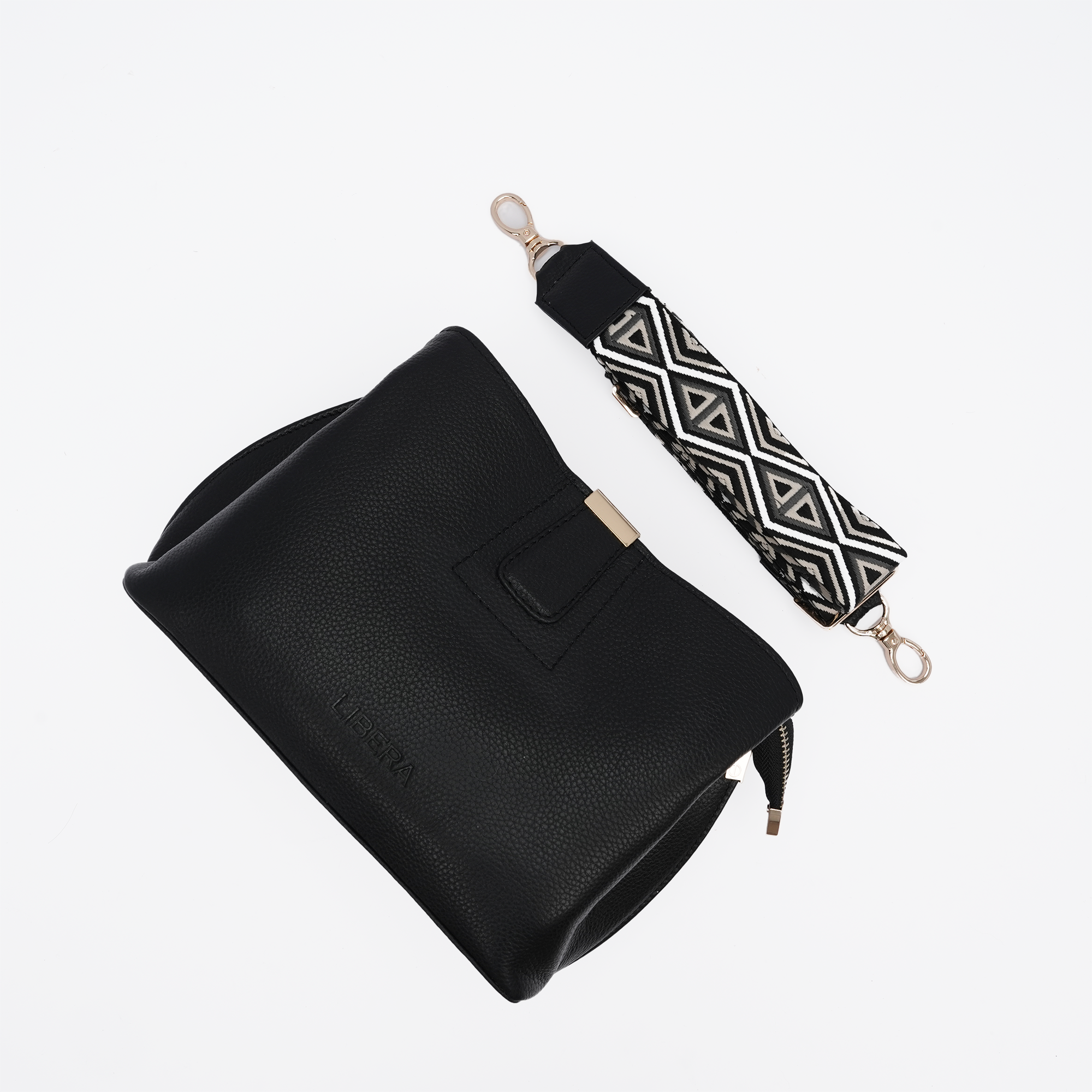 Italian Leather Structured Handbag