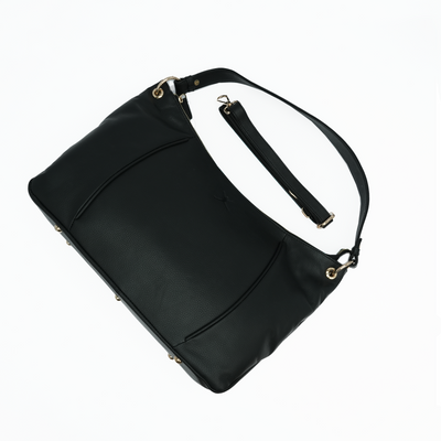 Italian Leather Slouch Hobo Bag