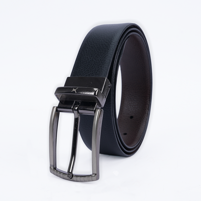 Genuine Leather Reversible Standard Lock Belt - Black | Coffee Brown