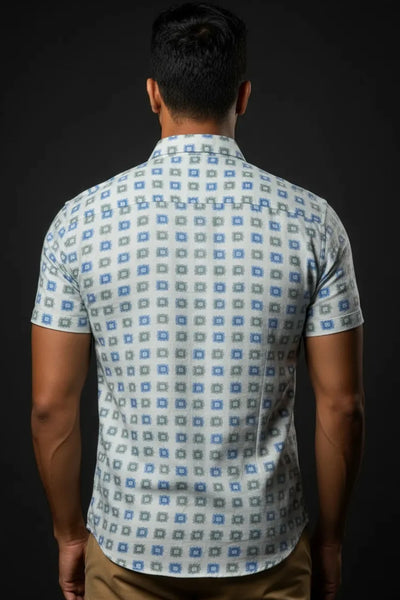 Slim Fit Printed - S/S Shirt