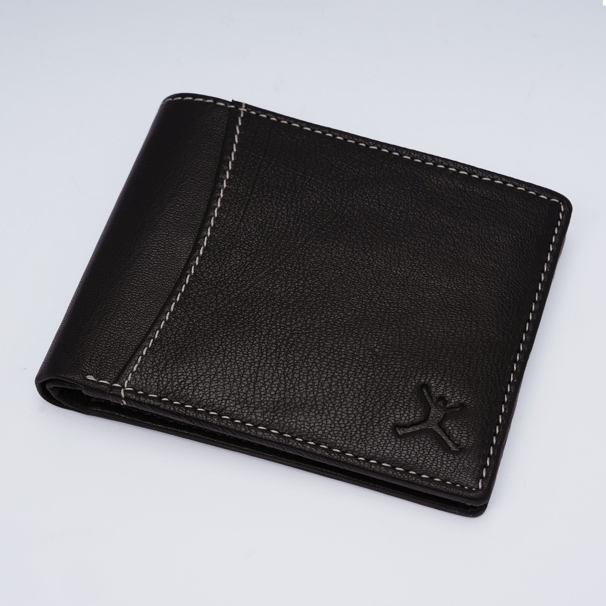 Genuine Leather RFID Wallet - Coffee Brown