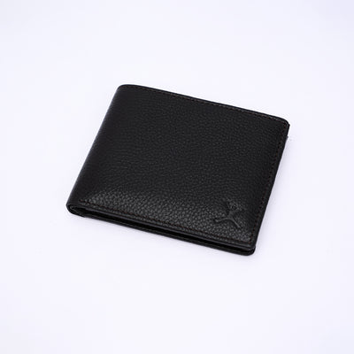 Genuine Leather RFID Wallet - Coffee Brown