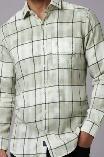 Slim Fit Printed L/S Shirt