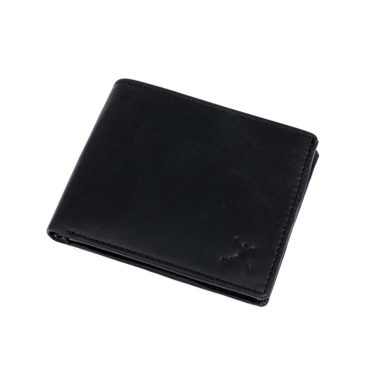 Italian Leather RFID Wallet - Black