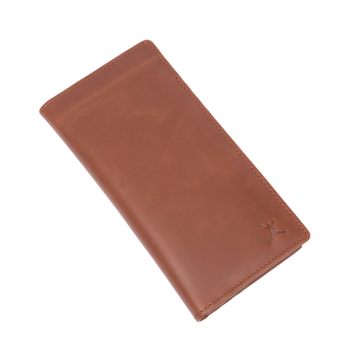 Italian Leather RFID Long Wallet - Tan