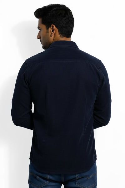 Slim Fit Cotton Corduroy L/S Shirt