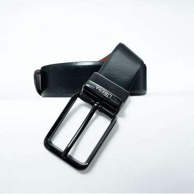 Reversible Standard Lock Belt - Black & Dark Tan