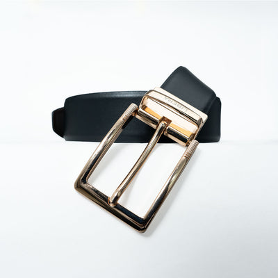 Reversible Standard Lock Belt - Black & Coffee Brown