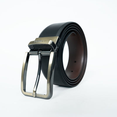 Reversible Standard Lock Belt - Black & Coffee Brown