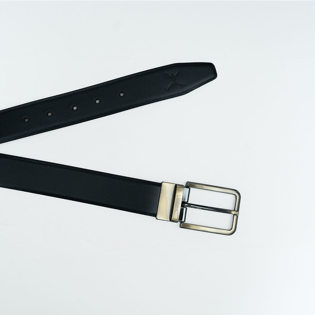 Reversible Standard Lock Belt - Black & Coffee Brown
