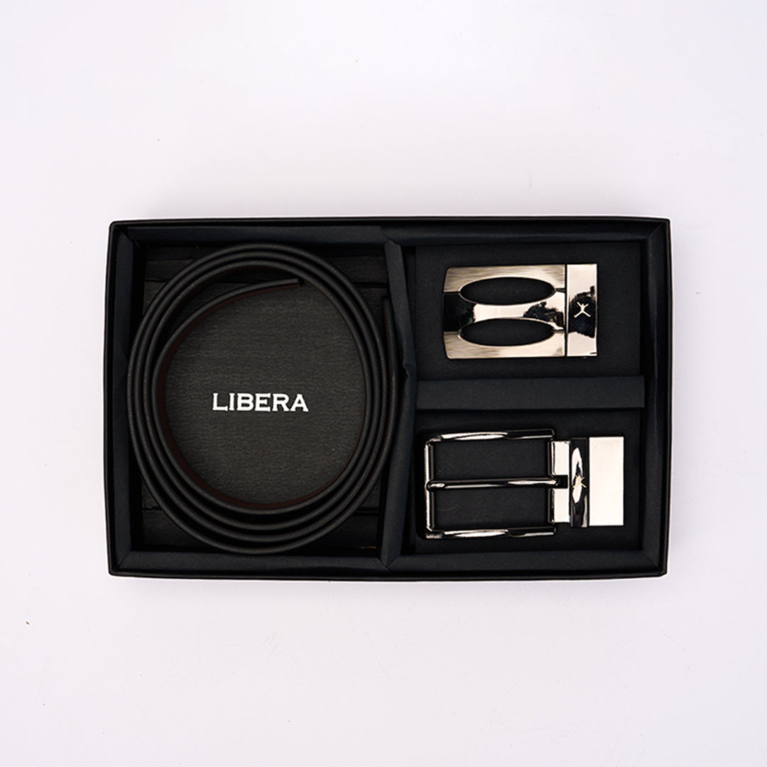 Three Piece Gift Box - Reversible Belt & Buckle