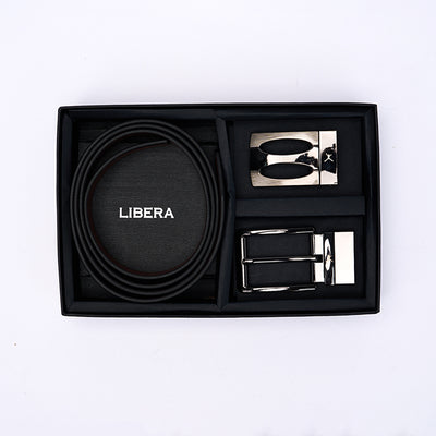 Three Piece Gift Box - Reversible Belt & Buckle