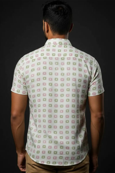 Slim Fit Printed - S/S Shirt