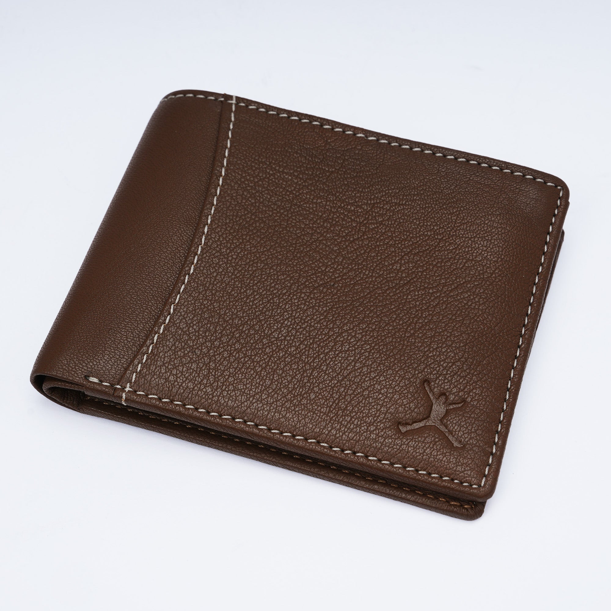 Genuine Leather RFID Wallet - Tan