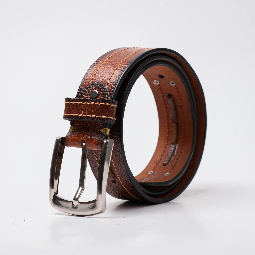 Gents Casual Leather Belt - Tan