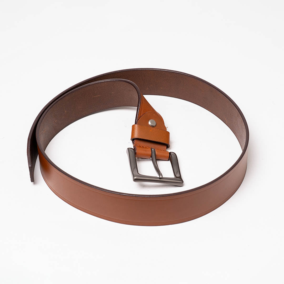 Gents Casual Leather Belt - Tan