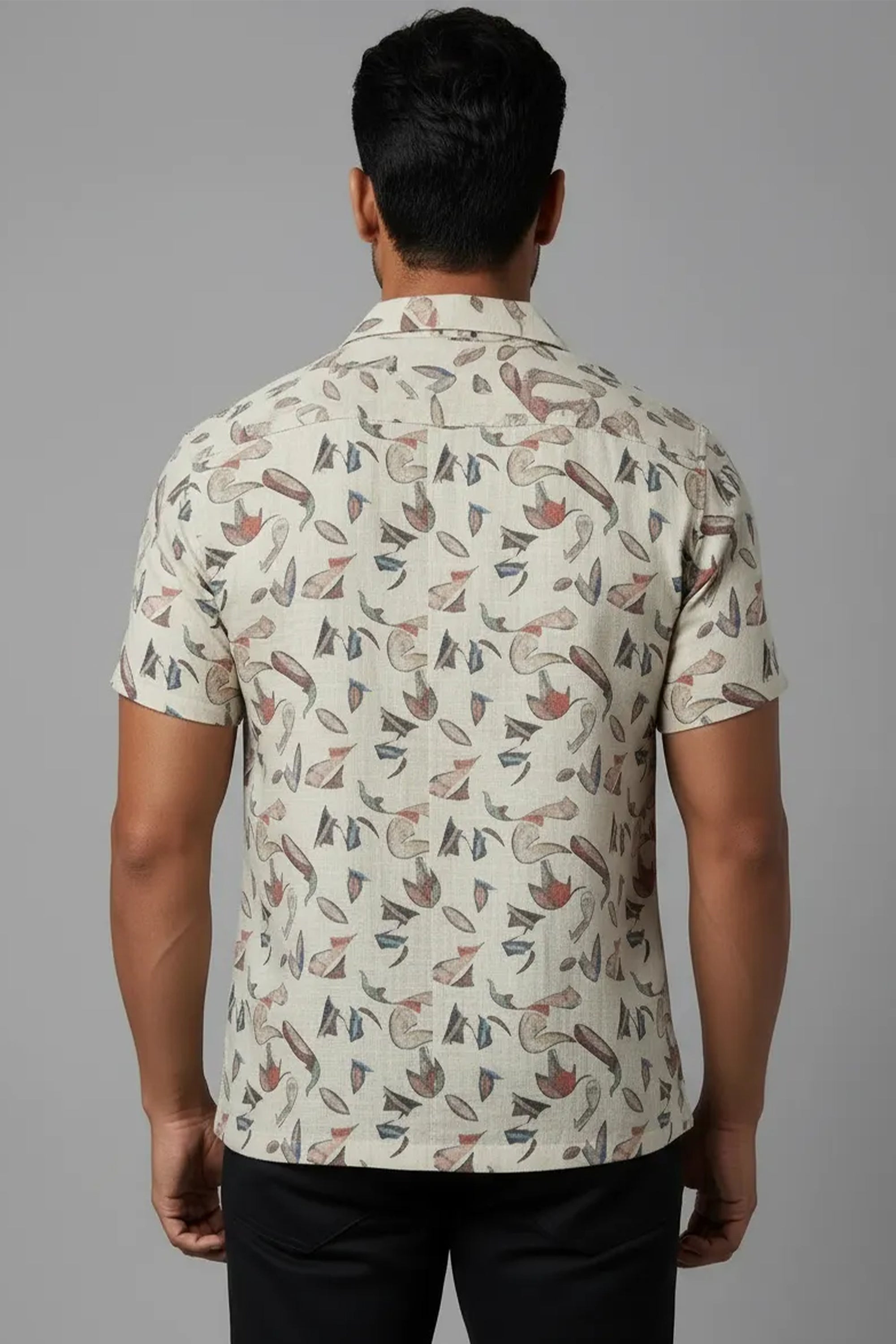 Slim Fit Printed Shirt S/S