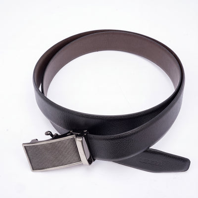 Genuine Leather Auto Lock Belt - Black | Coffee Brown