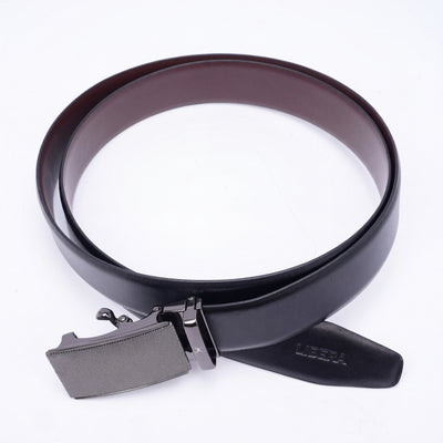 Genuine Leather Auto Lock Belt - Black | Brown