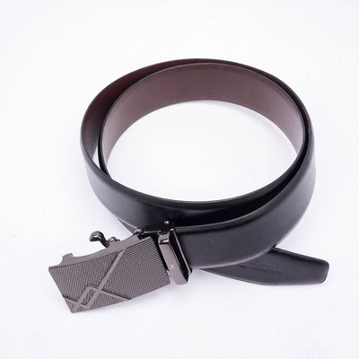 Genuine Leather Auto Lock Belt - Black | Brown