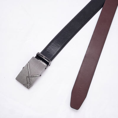 Genuine Leather Auto Lock Belt - Black | Brown