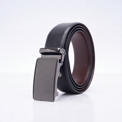 Genuine Leather Auto Lock Belt - Black | Brown