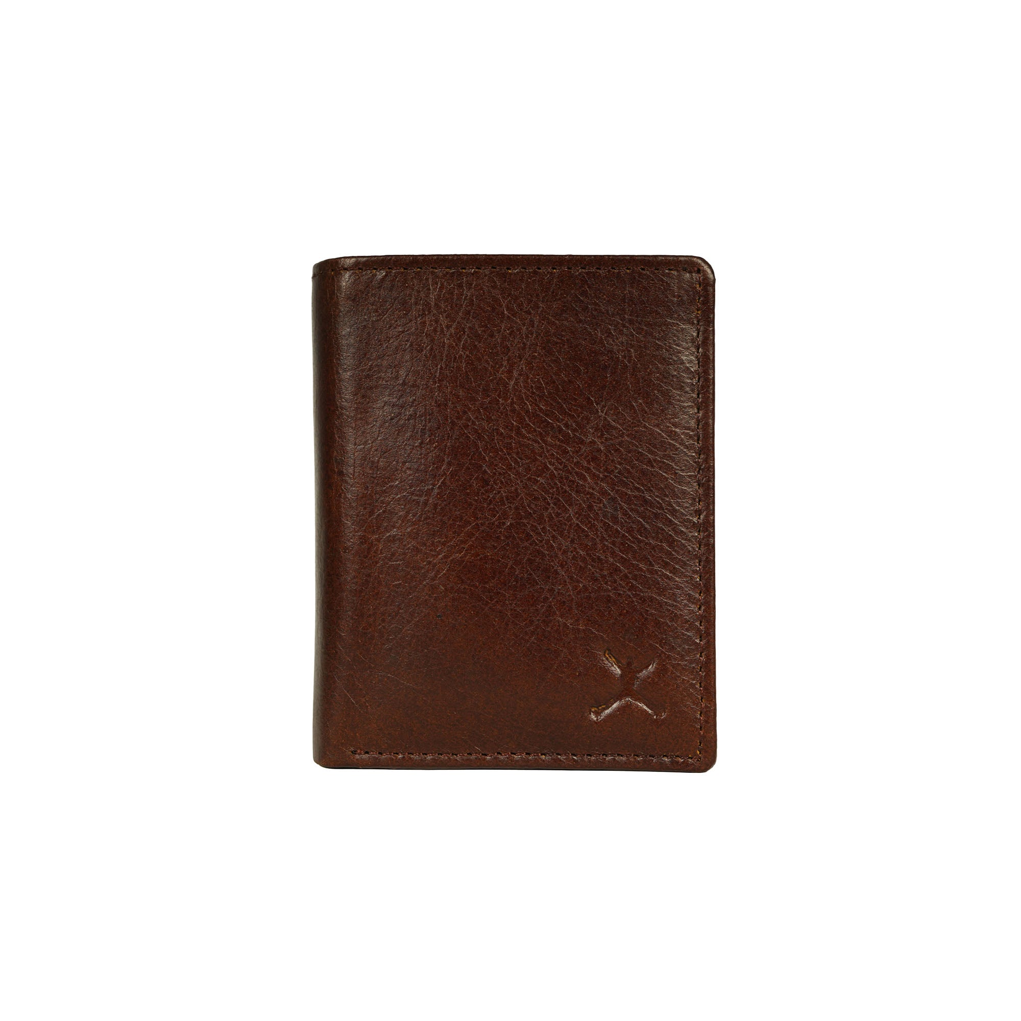 Italian Leather RFID Hip Wallet - Brown