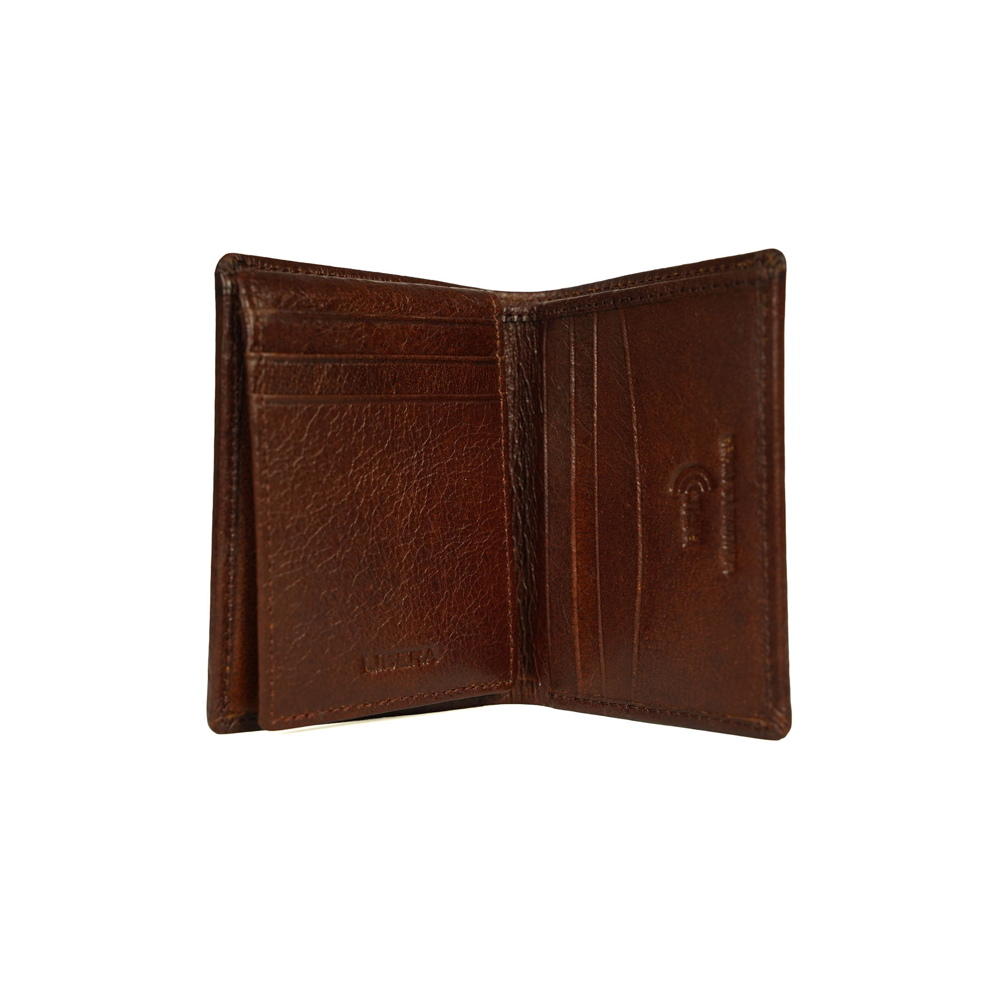 Italian Leather RFID Hip Wallet - Brown