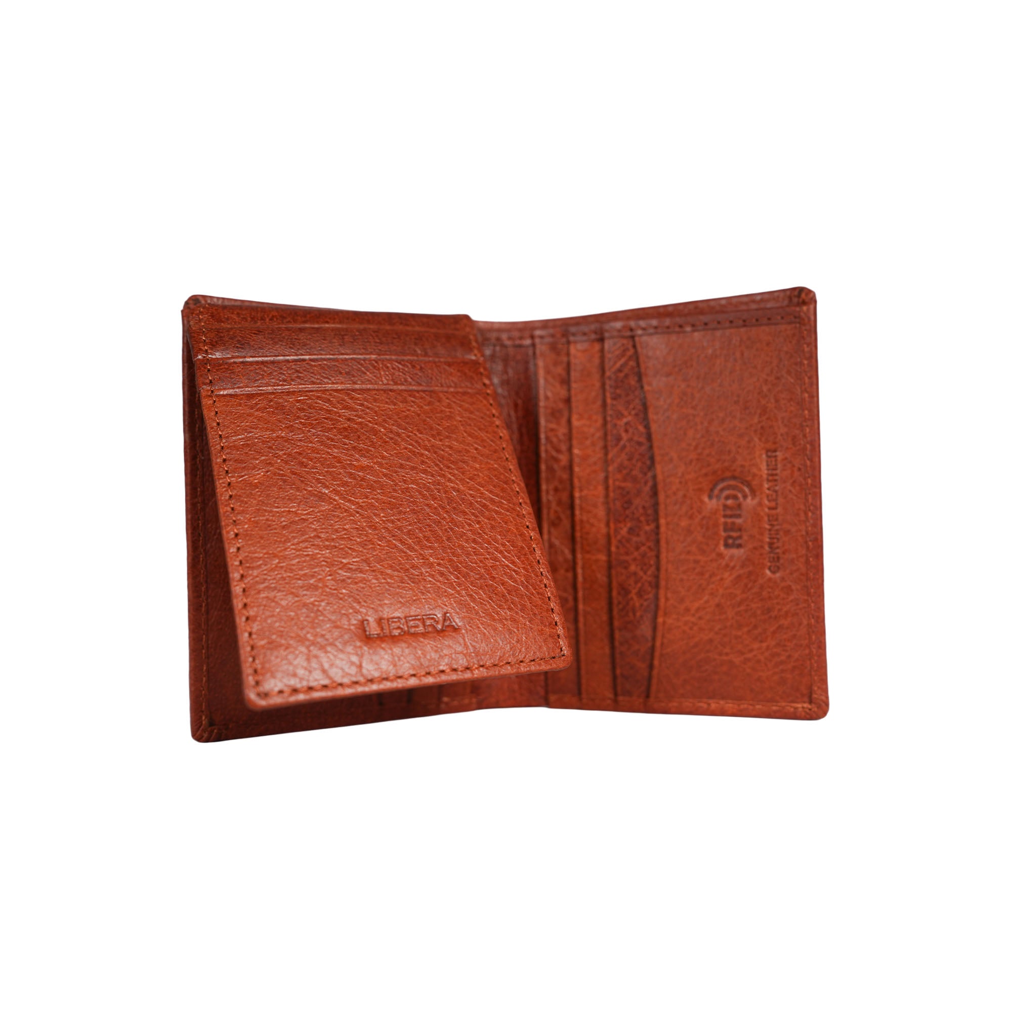 Italian Leather RFID Hip Wallet - Tan