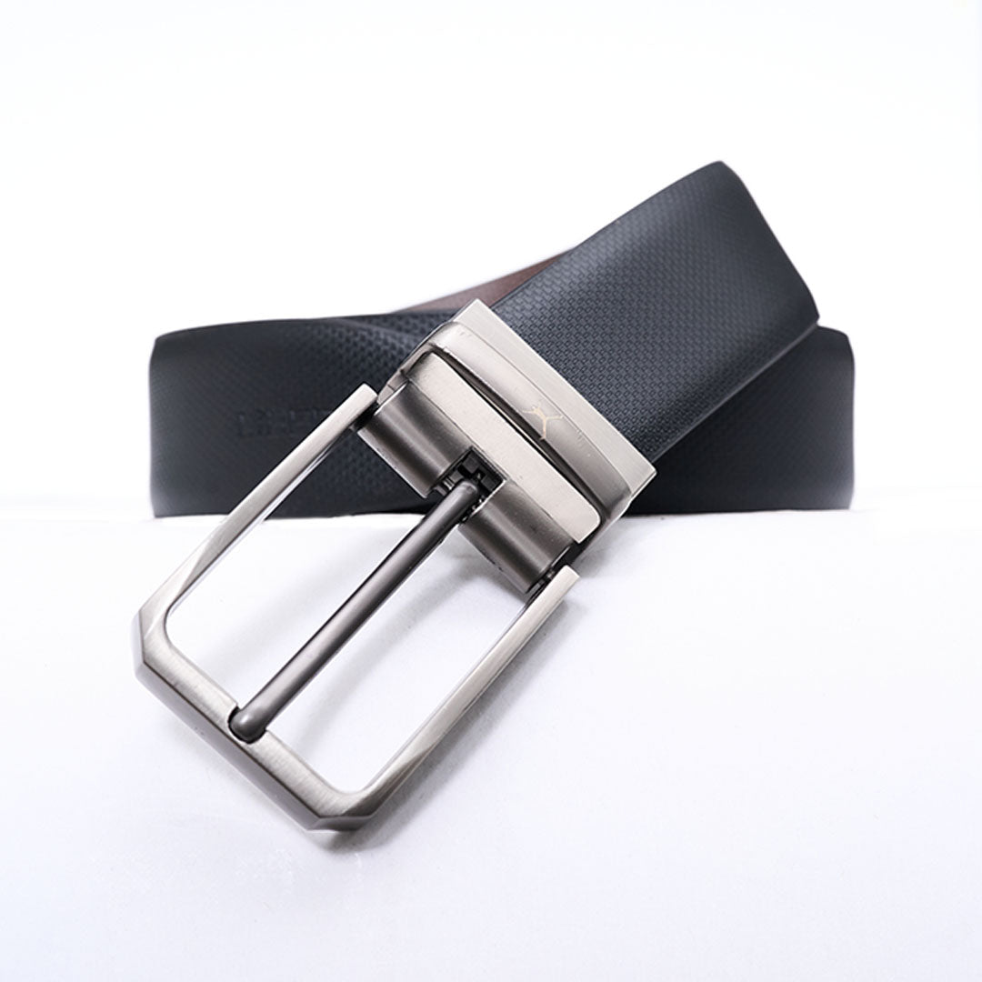 Reversible Standard Lock Belt - Black / Dark Brown