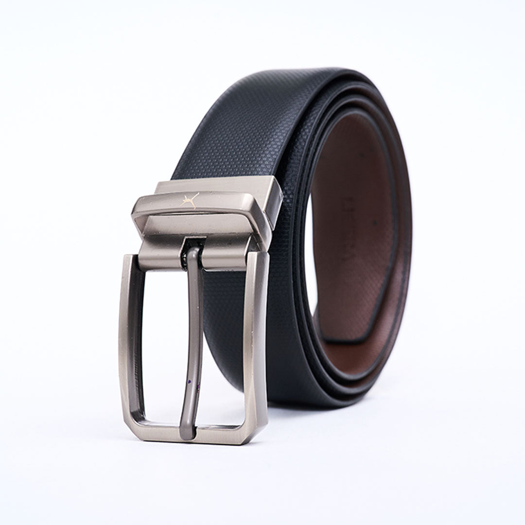 Reversible Standard Lock Belt - Black / Dark Brown