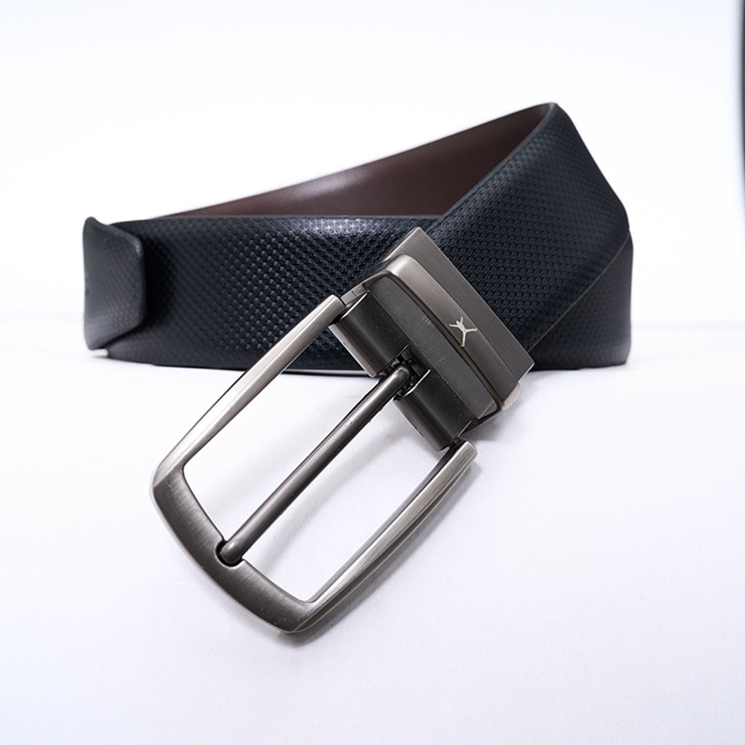 Reversible Standard Lock Belt - Black / Dark Brown