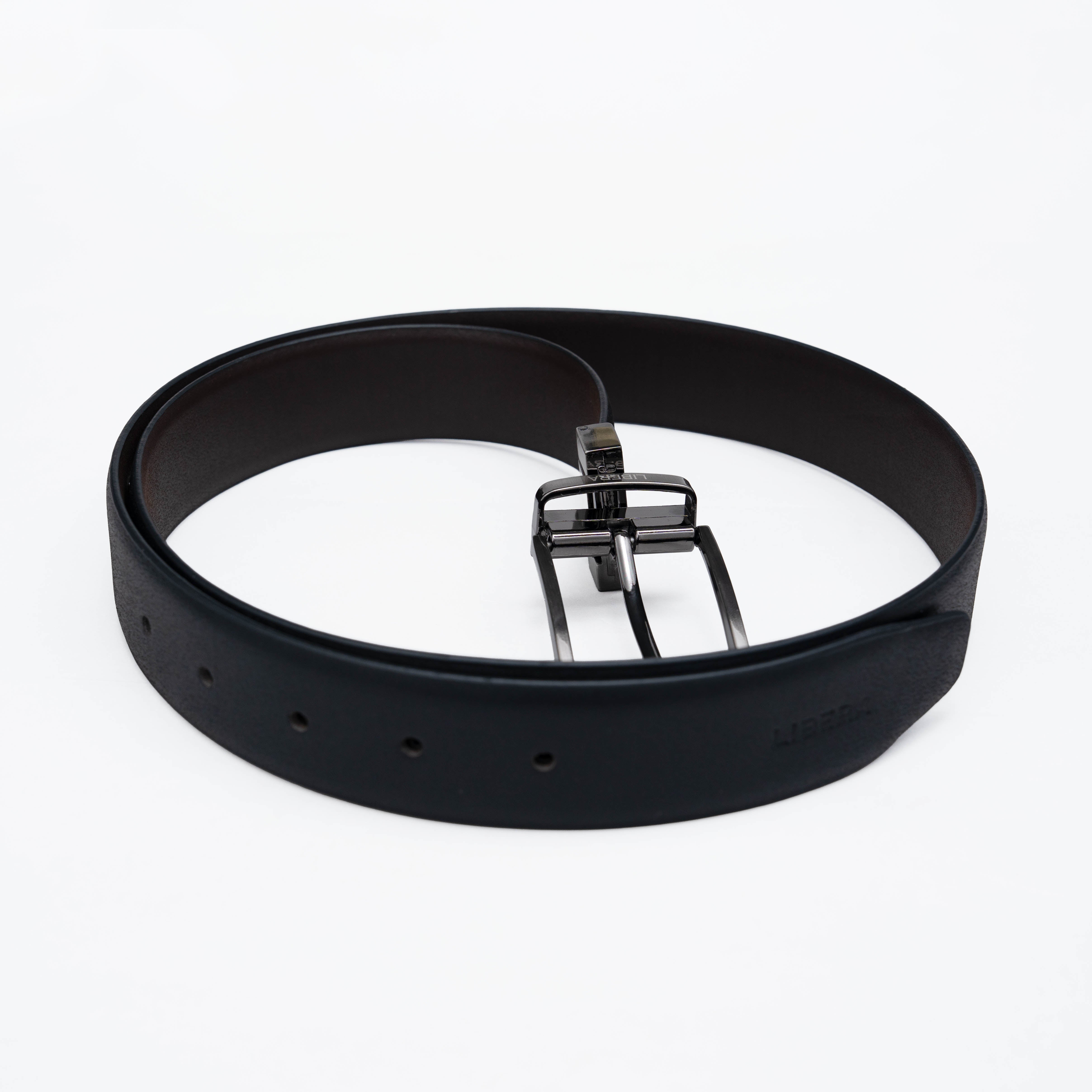 Reversible Standard Lock Belt - Black / Dark Brown