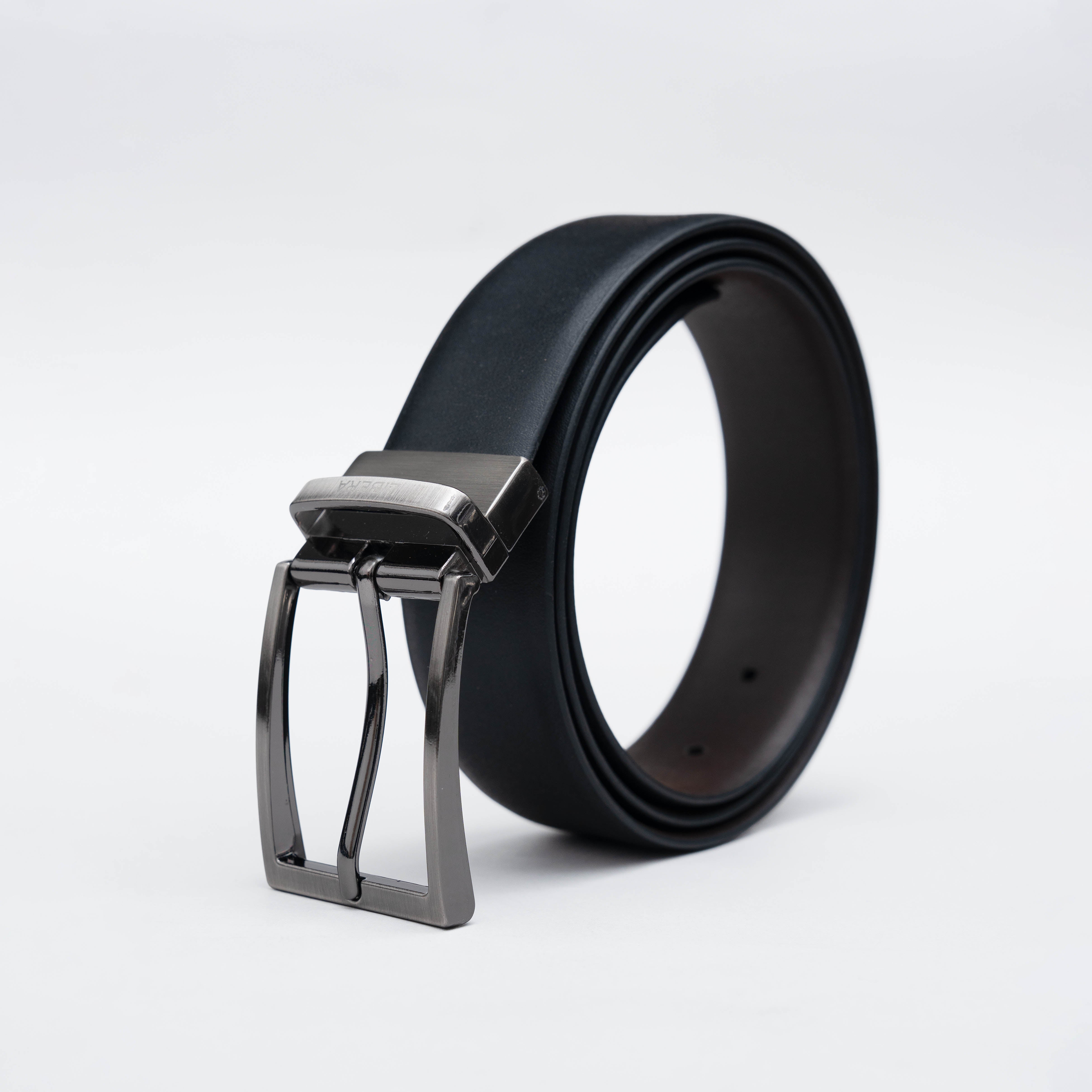 Reversible Standard Lock Belt - Black / Dark Brown