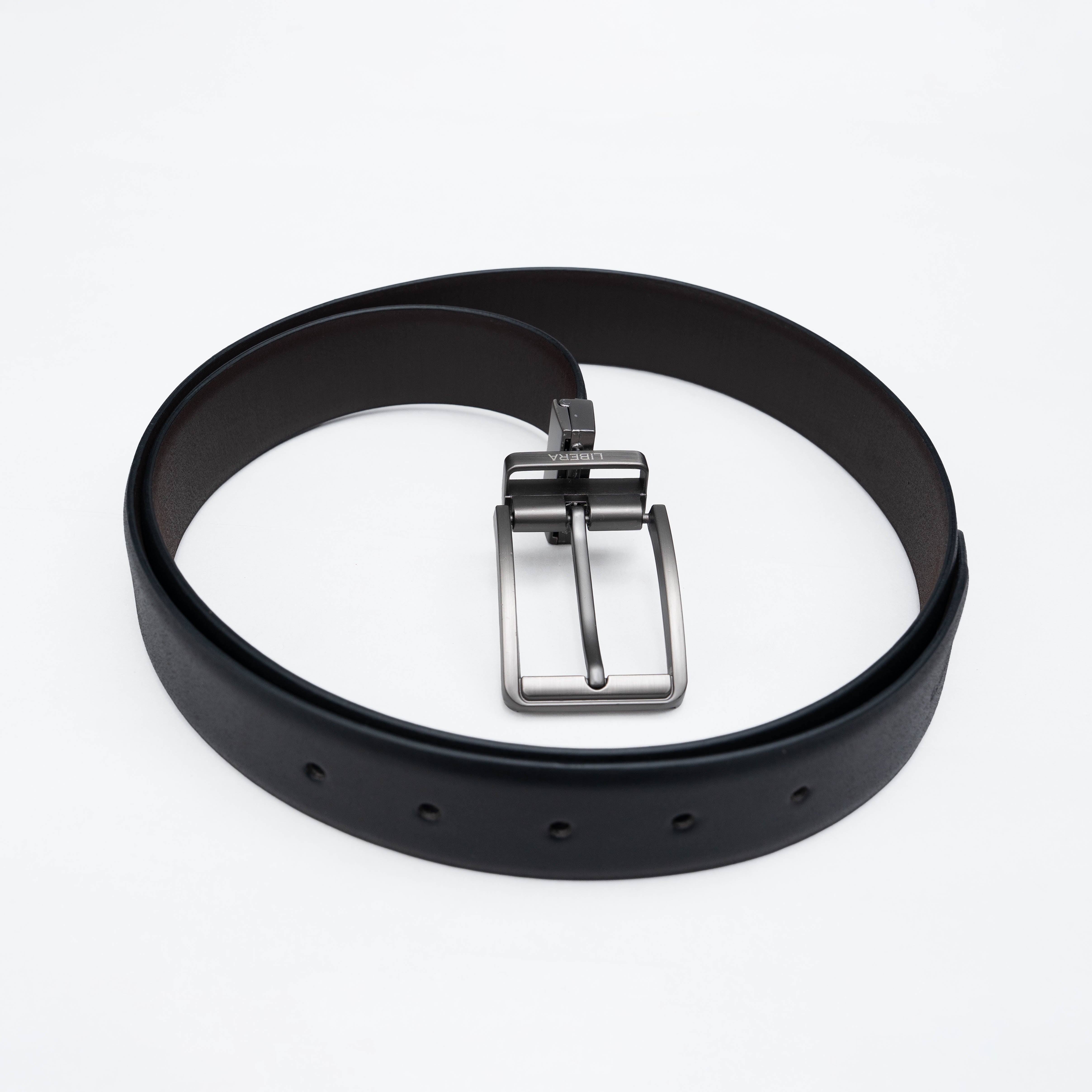 Reversible Standard Lock Belt - Black / Dark Brown