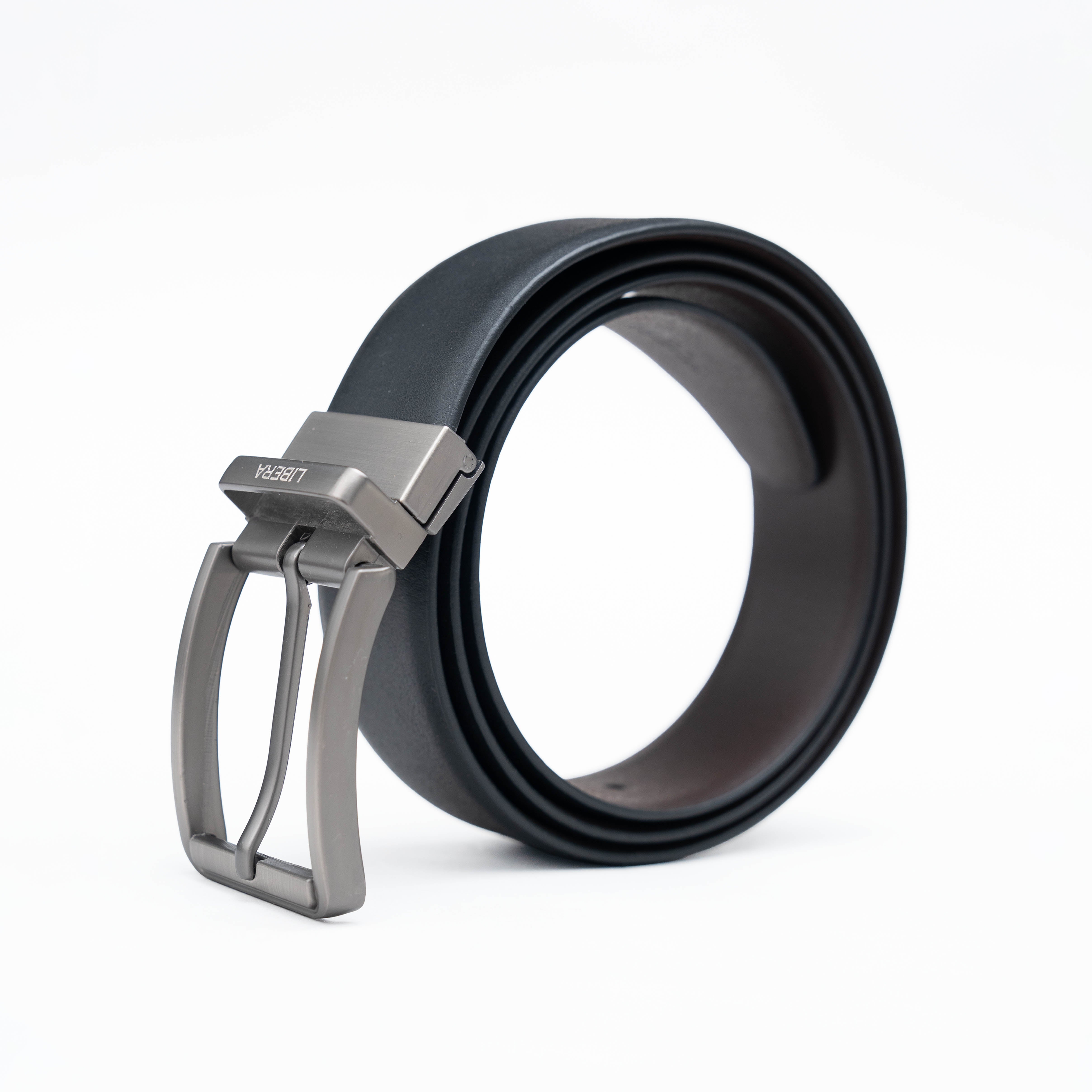 Reversible Standard Lock Belt - Black / Dark Brown