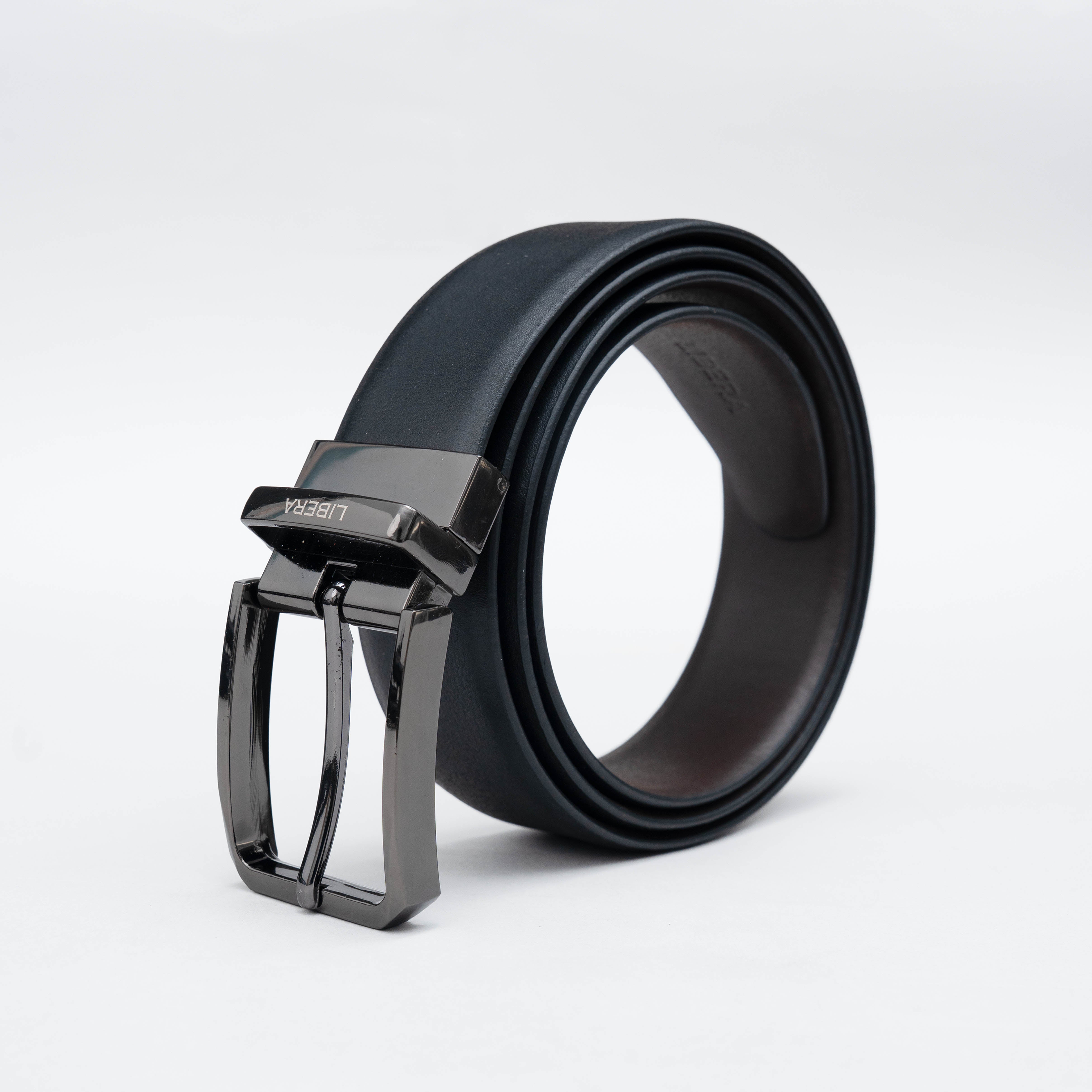 Reversible Standard Lock Belt - Black / Dark Brown