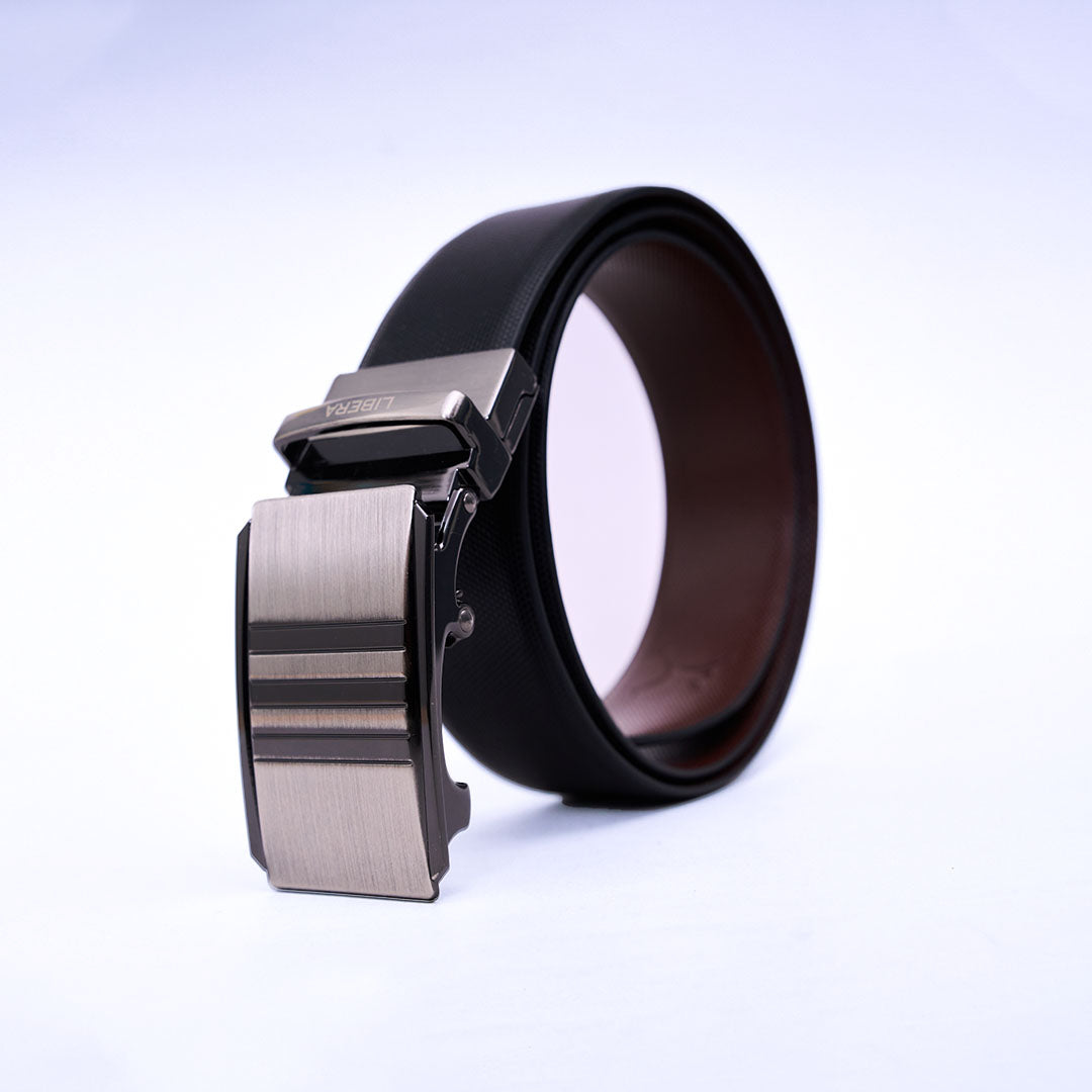Auto Lock Belt - Black | Dark Brown