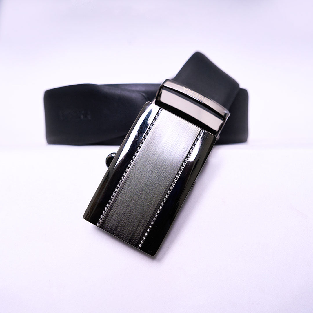 Auto Lock Belt - Black | Dark Brown