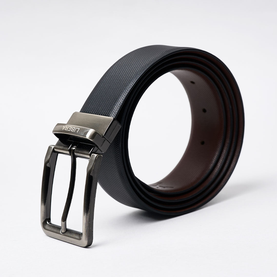 Reversible Standard Lock Belt - Black & Coffee Brown