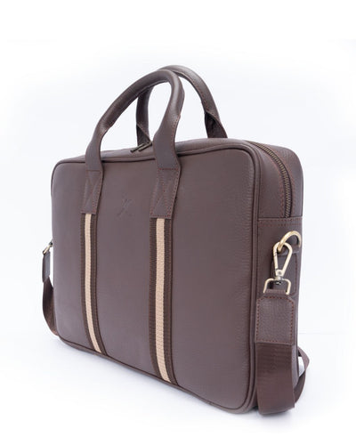 Italian Executive Bag - Coffee Brown