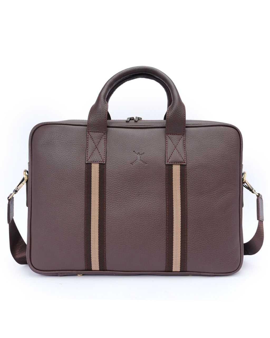Italian Executive Bag - Coffee Brown