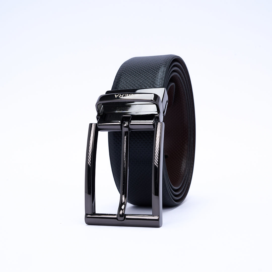 Reversible Standard Lock Belt - Black & Coffee Brown