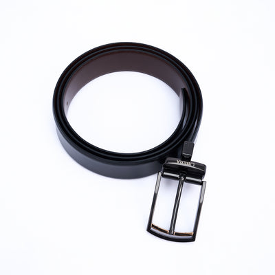 Reversible Standard Lock Belt - Black & Coffee Brown