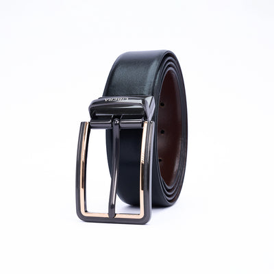 Reversible Standard Lock Belt - Black & Coffee Brown