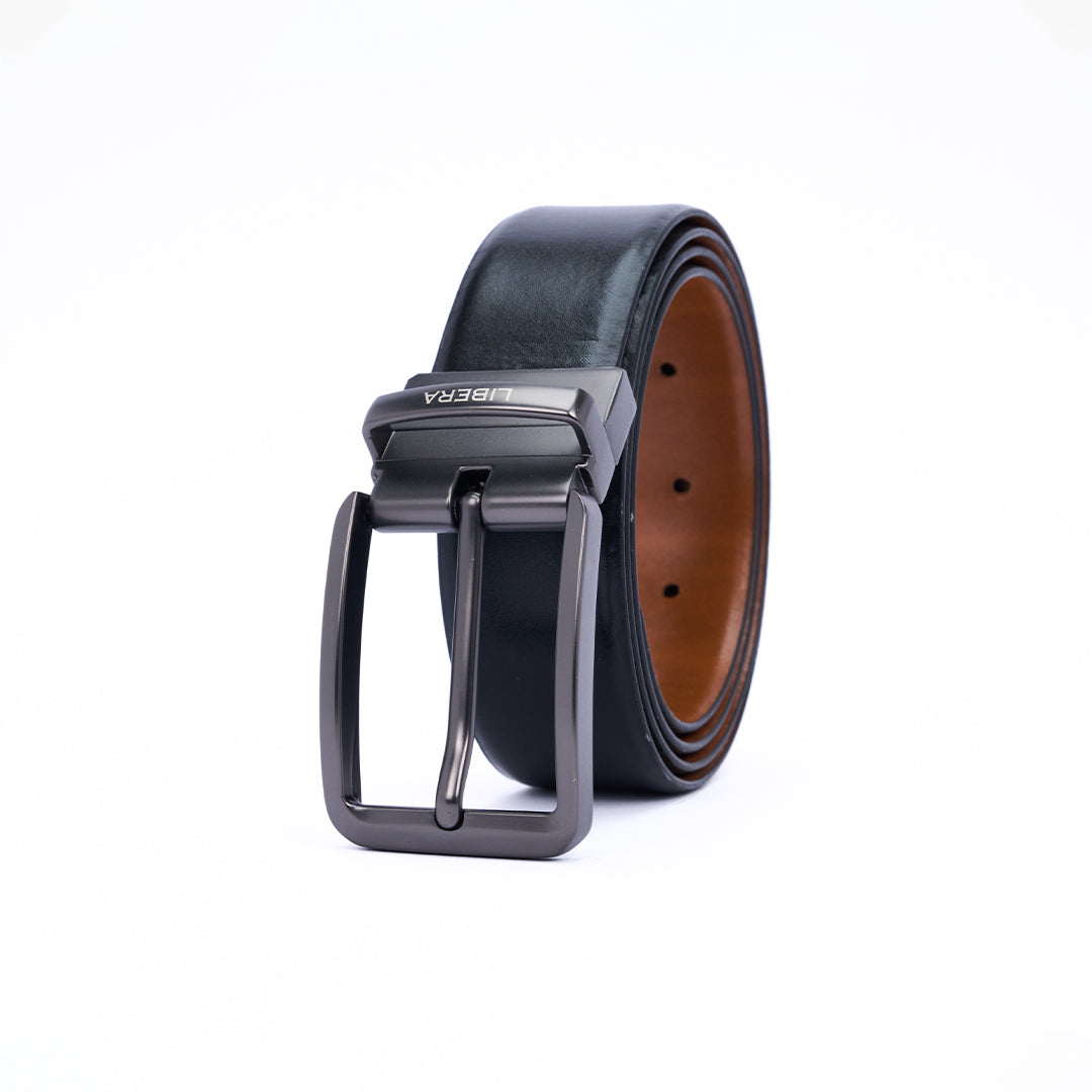 Reversible Standard Lock Belt - Black & Tan